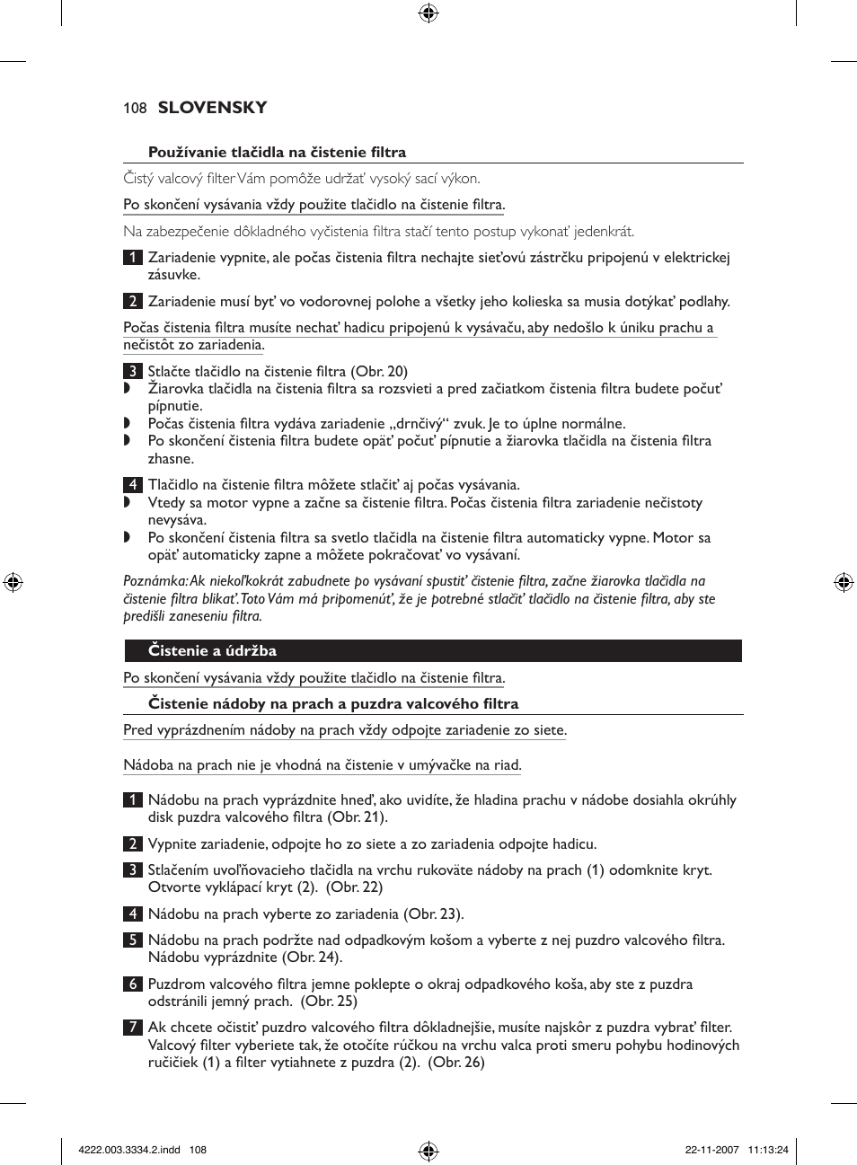 Philips FC9239 User Manual | Page 108 / 156