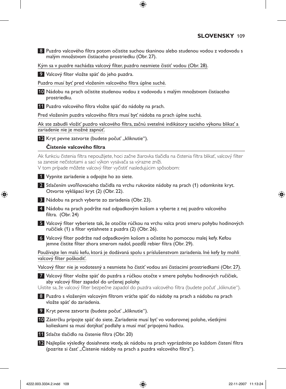 Philips FC9239 User Manual | Page 109 / 156