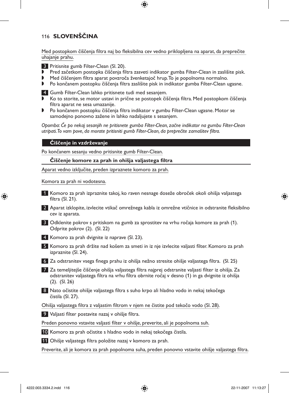 Philips FC9239 User Manual | Page 116 / 156