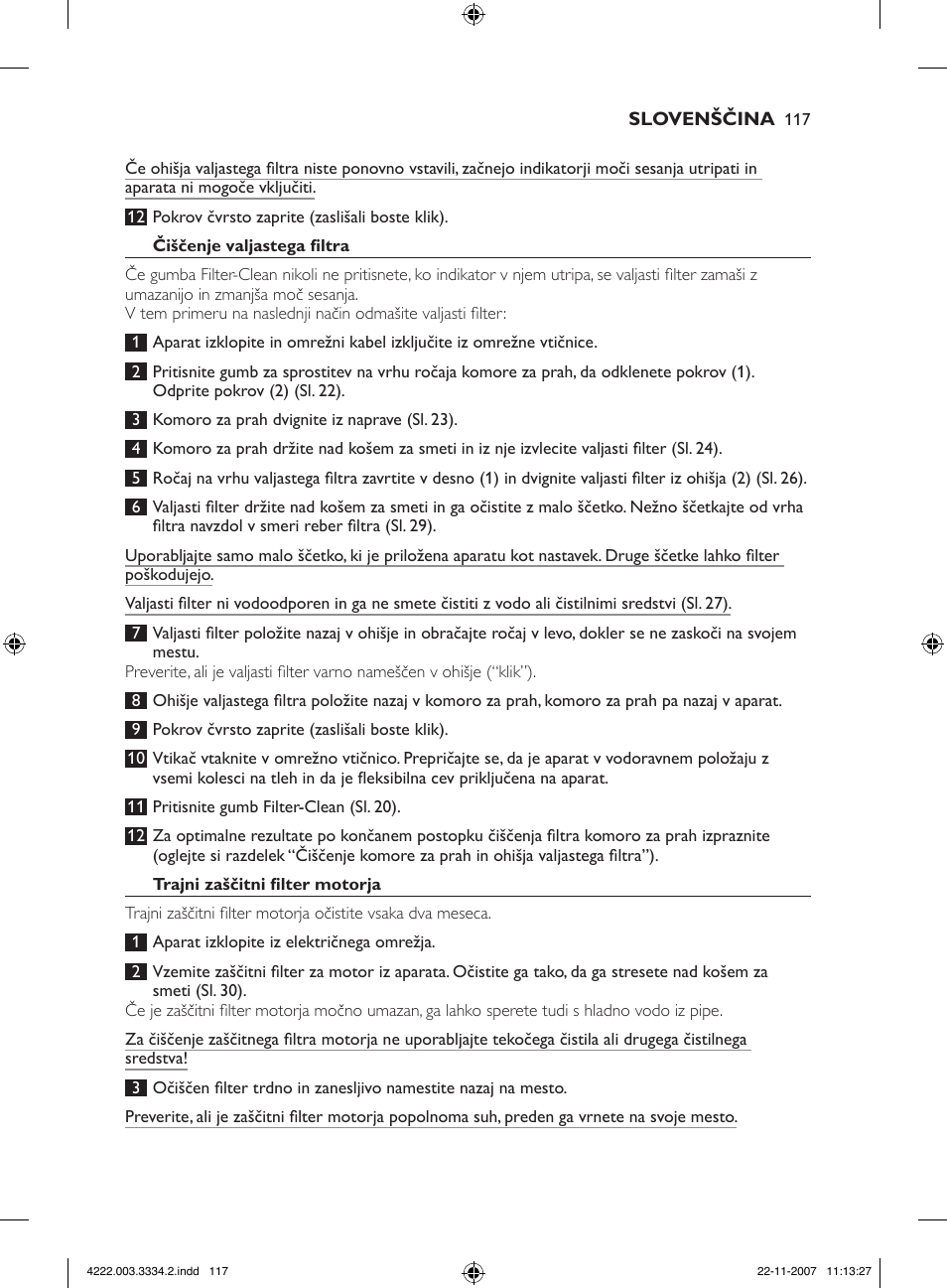 Philips FC9239 User Manual | Page 117 / 156