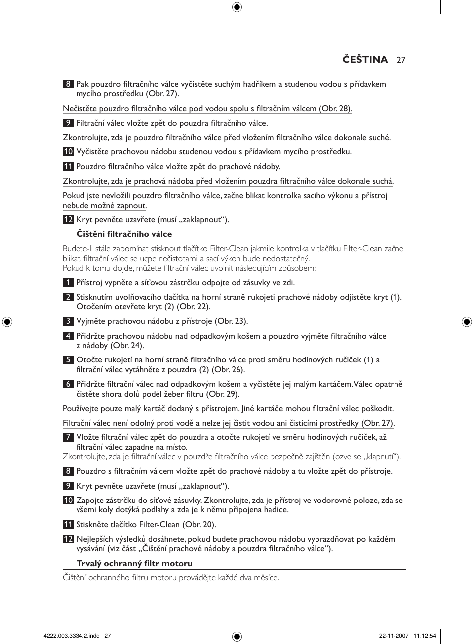 Philips FC9239 User Manual | Page 27 / 156