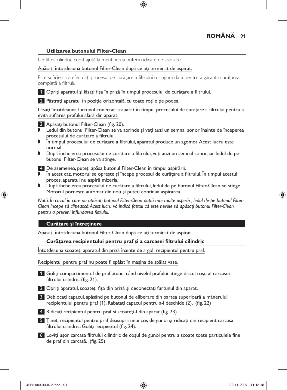 Philips FC9239 User Manual | Page 91 / 156