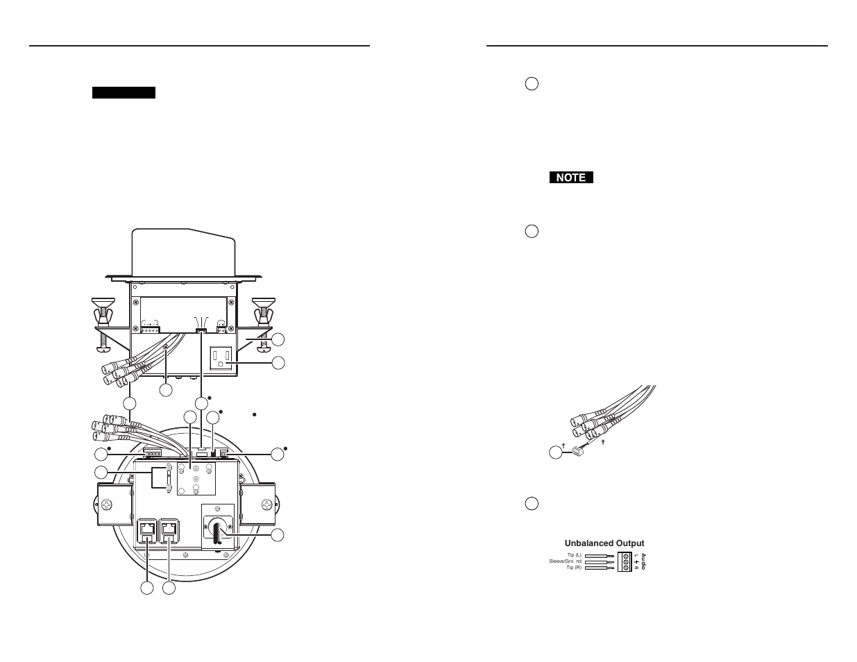 Underside features and cabling connections, All hsa 200 models only, Hsa 200c and hsa 200s (no extender board) only | Installation, cont’d, Medium peaking & gain maximum peaking & gain, Normal unity gain | Extron electronic HSA 200SE User Manual | Page 12 / 30