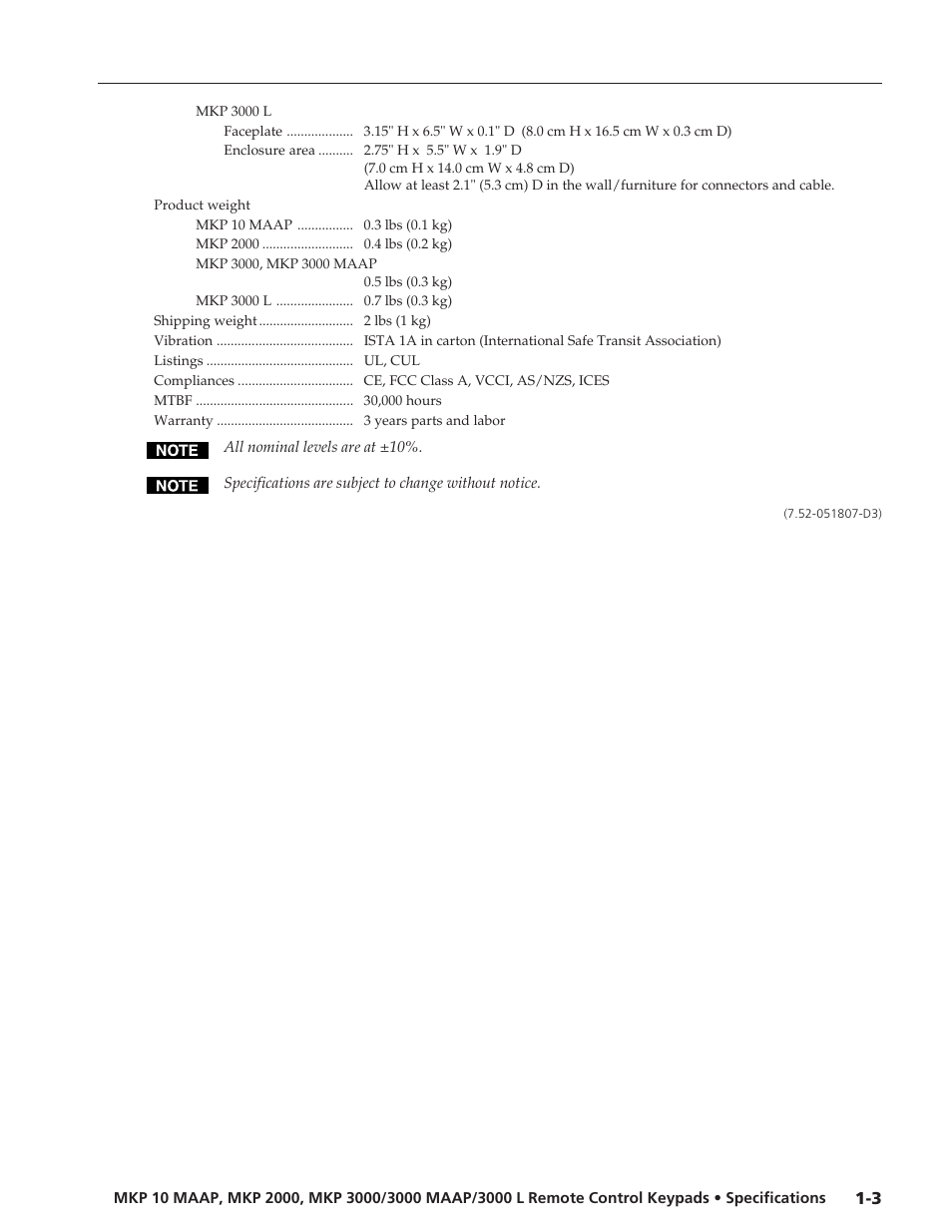 Extron electronic 3000 User Manual | Page 2 / 2