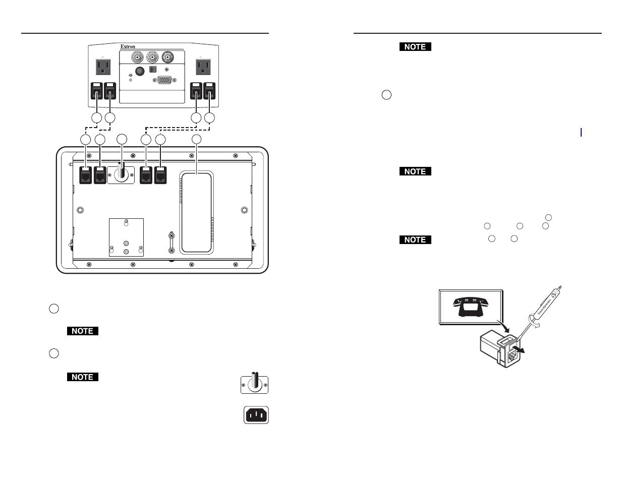 Cabling the rj-45 connectors, Installation, cont’d | Extron electronic HSA 402 User Manual | Page 12 / 28