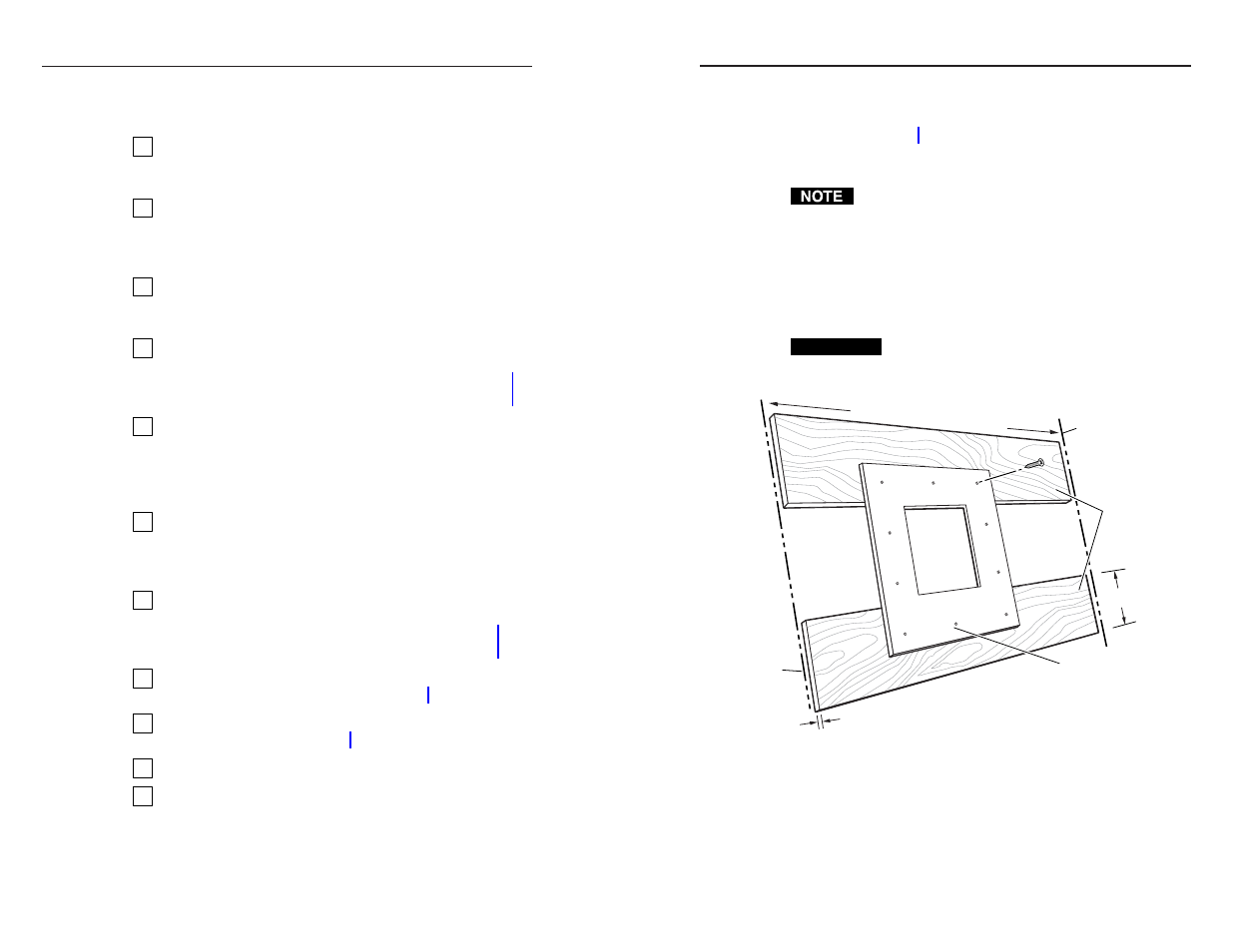 Installation overview, Preparing the routing template, Installation | Extron electronic HSA 402 User Manual | Page 8 / 28