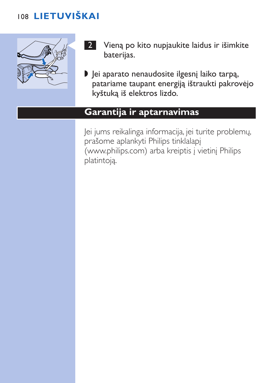 Philips FC6067 User Manual | Page 108 / 118