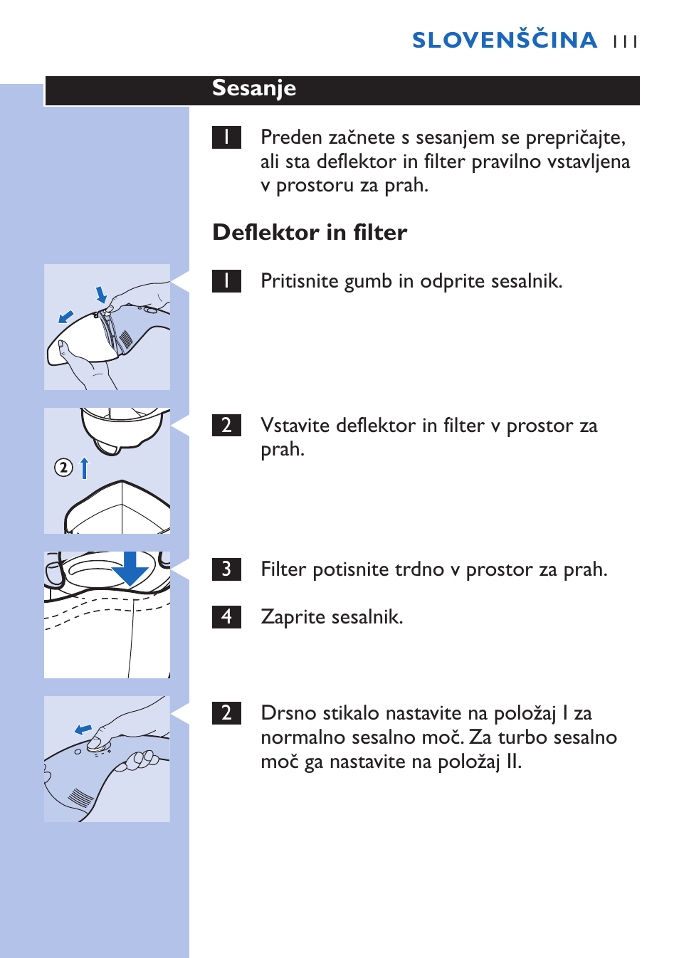 Philips FC6067 User Manual | Page 111 / 118