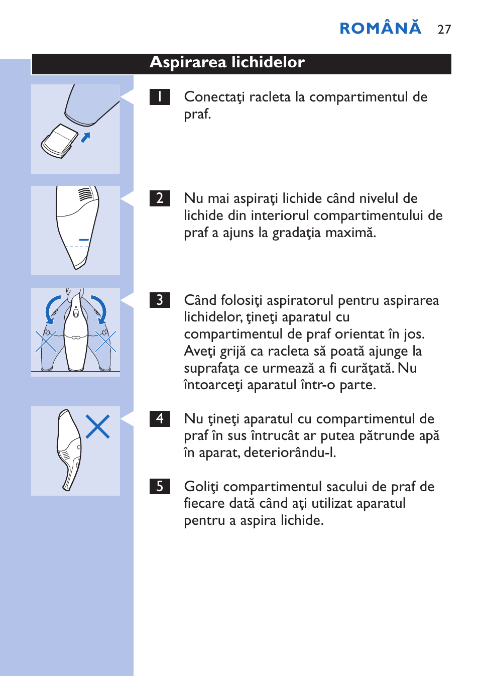 Philips FC6067 User Manual | Page 27 / 118