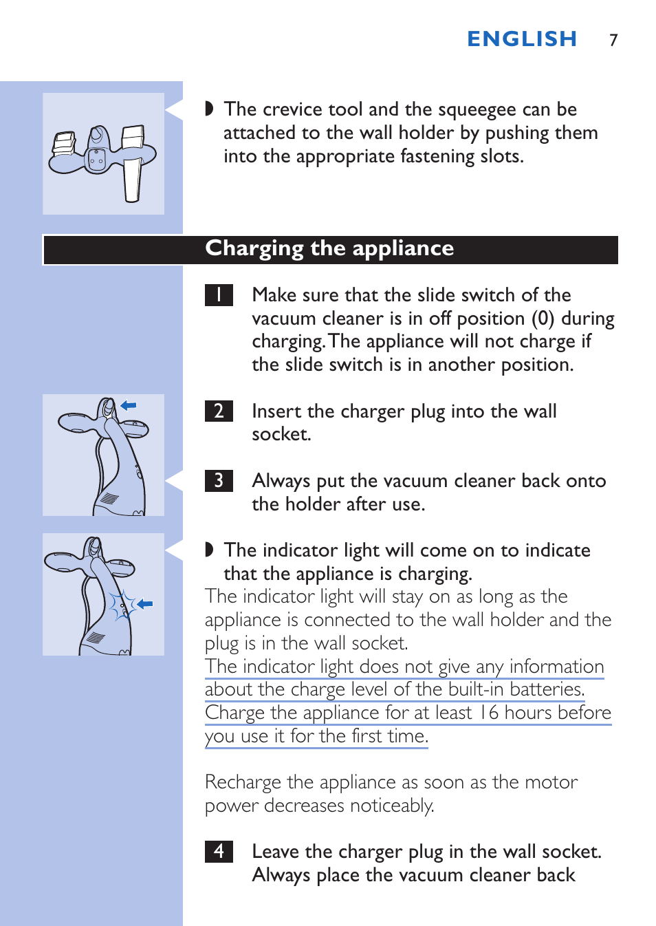 Philips FC6067 User Manual | Page 7 / 118