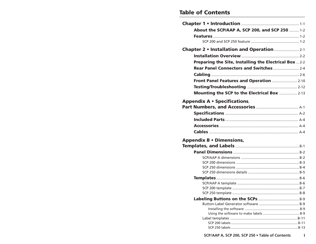 Extron Electronics SCP_AAP A User Manual | Page 3 / 21