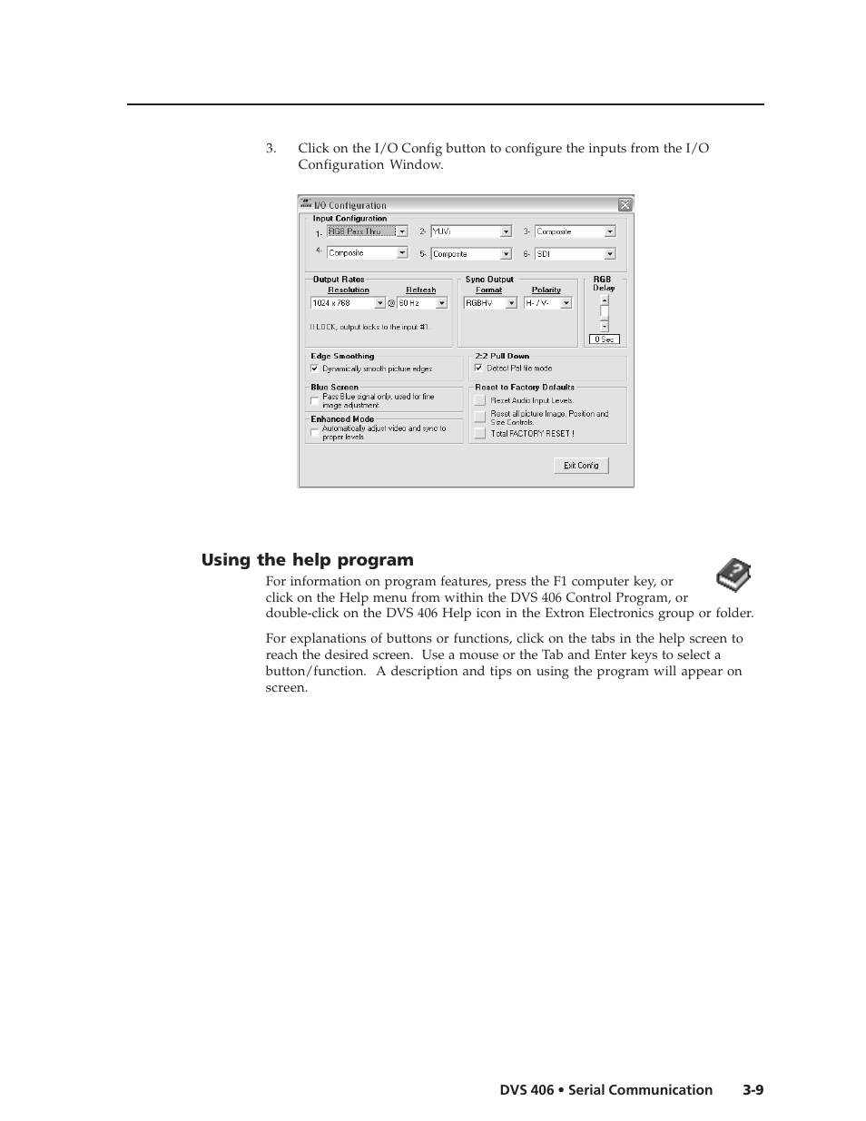 Extron Electronics DVS 406 Series User Manual | Page 43 / 56