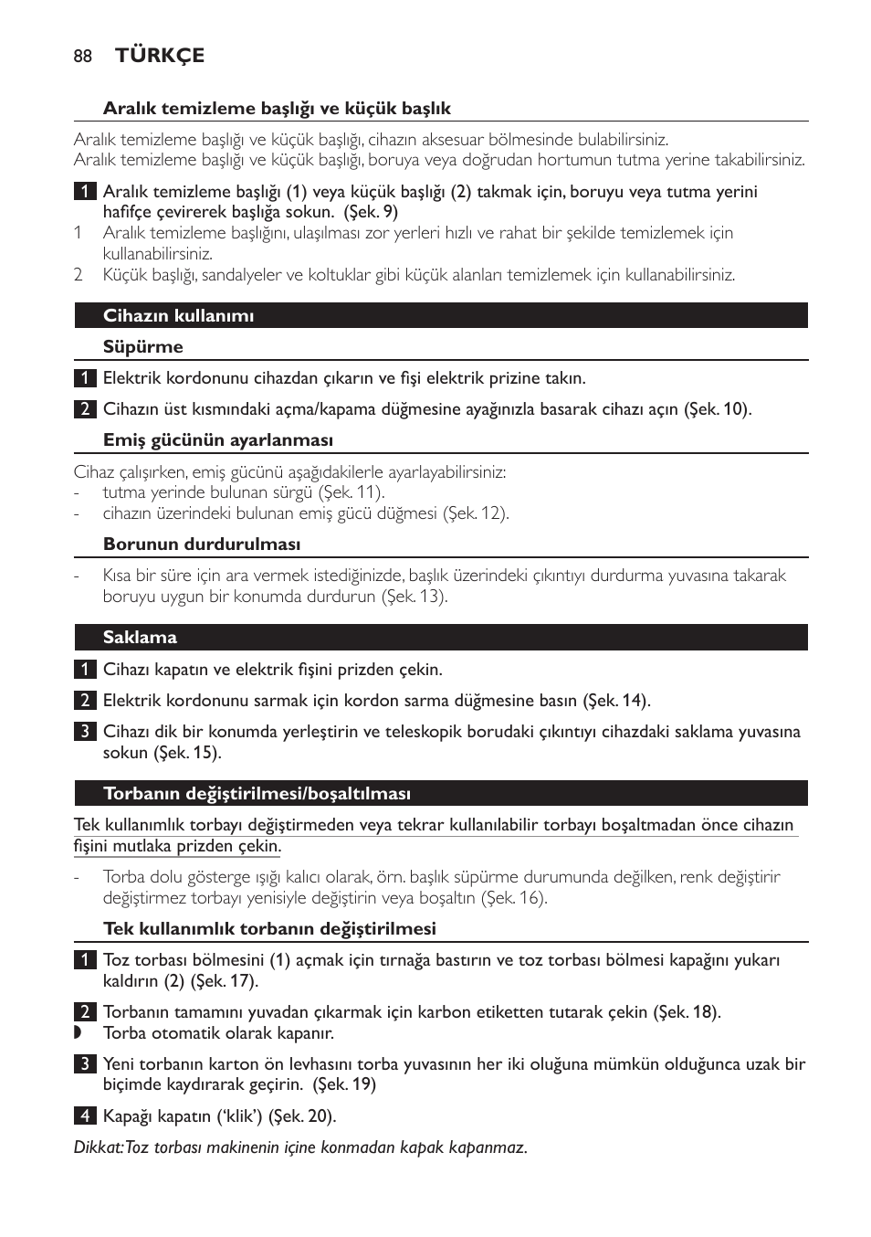 Philips FC8440 User Manual | Page 88 / 104