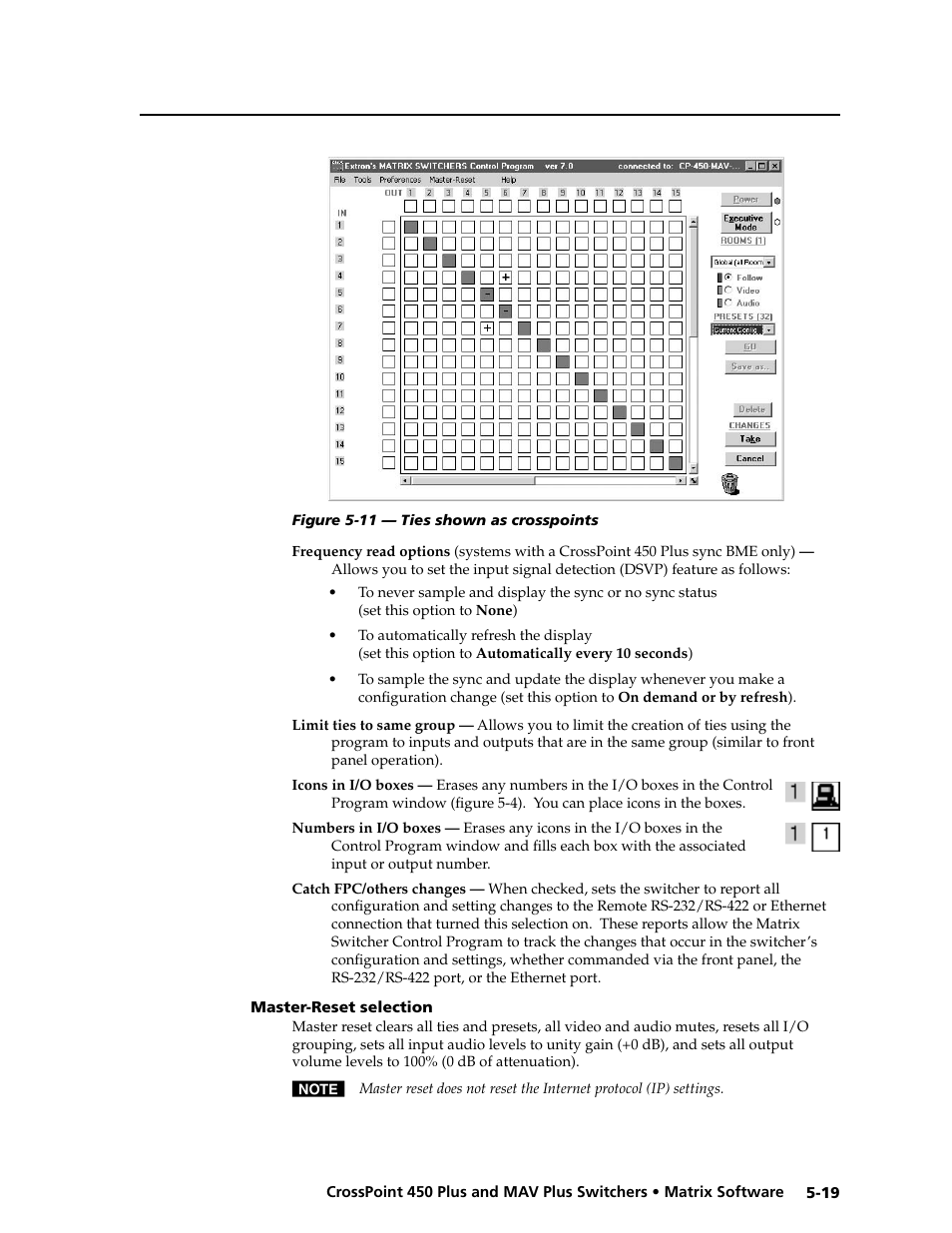 Preliminar y | Extron electronic MAV Plus User Manual | Page 123 / 172