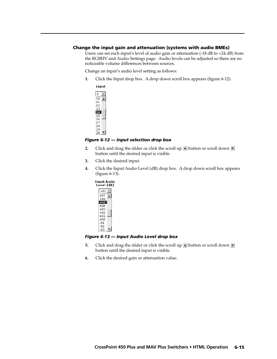 Preliminar y | Extron electronic MAV Plus User Manual | Page 139 / 172