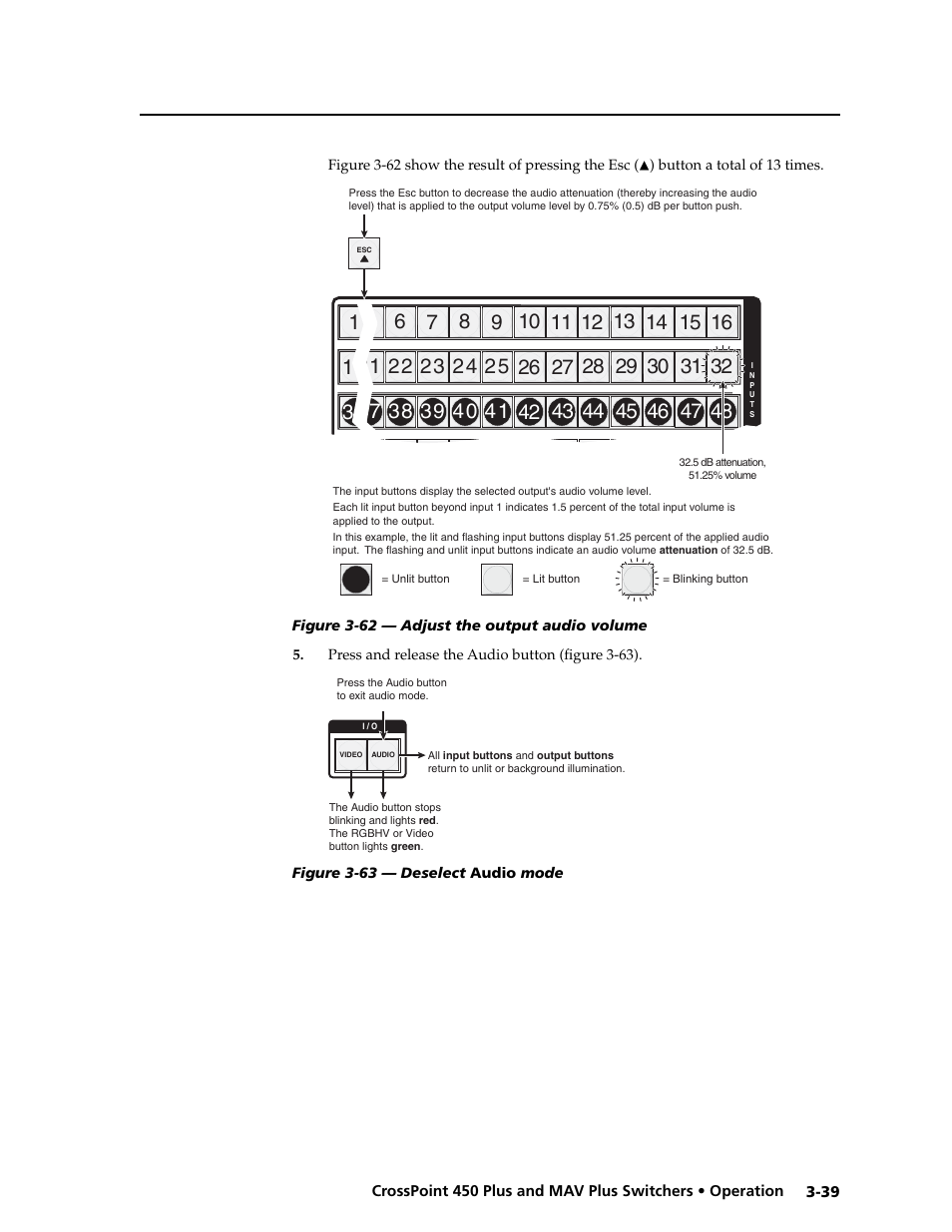 Preliminar y | Extron electronic MAV Plus User Manual | Page 69 / 172