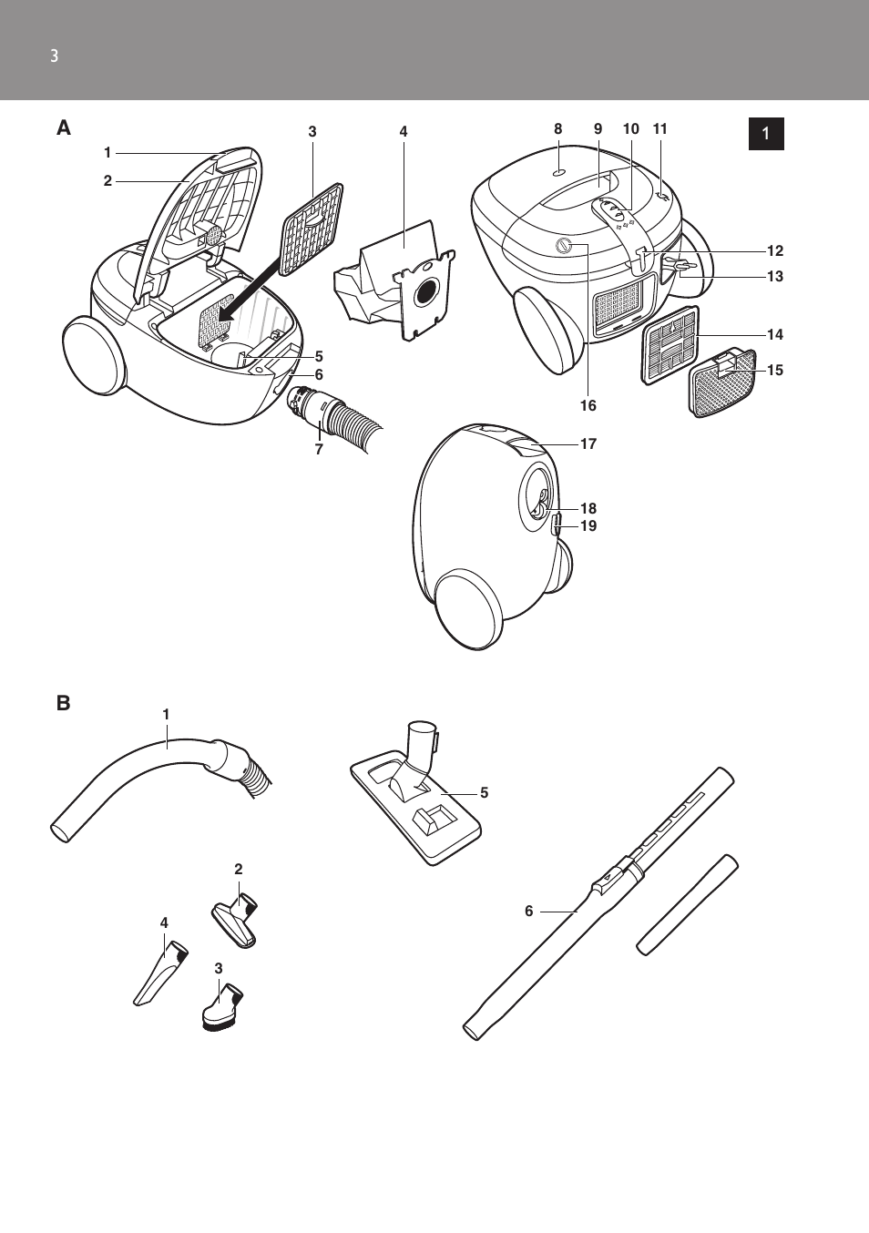 Philips FC8230 User Manual | Page 3 / 116