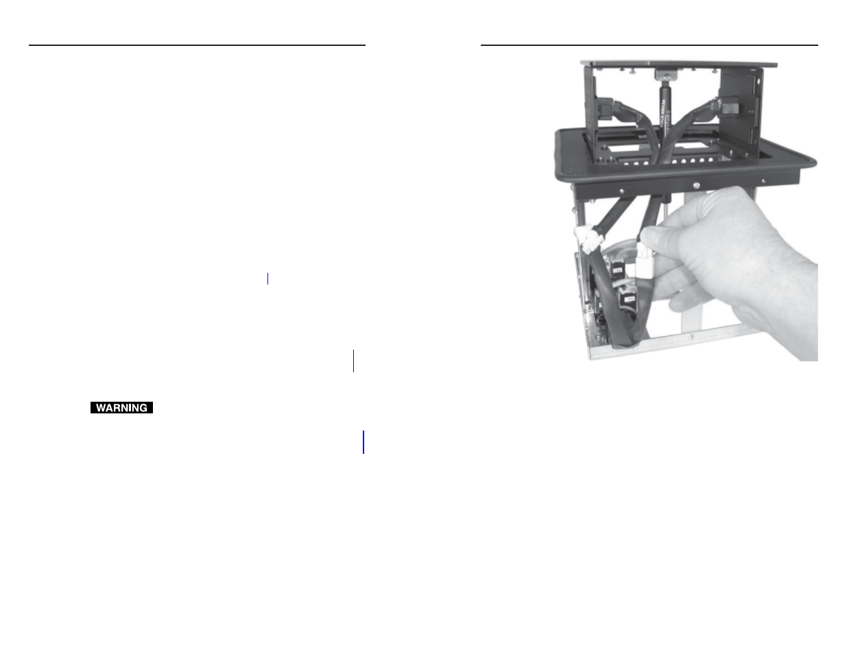 Replacing the gas lift, Maintenance and modifications, cont’d | Extron electronic HSA 822 User Manual | Page 18 / 28