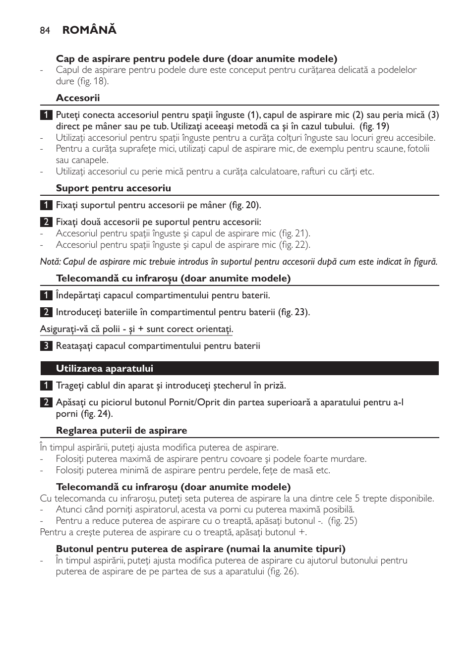 Philips FC9160 User Manual | Page 84 / 144