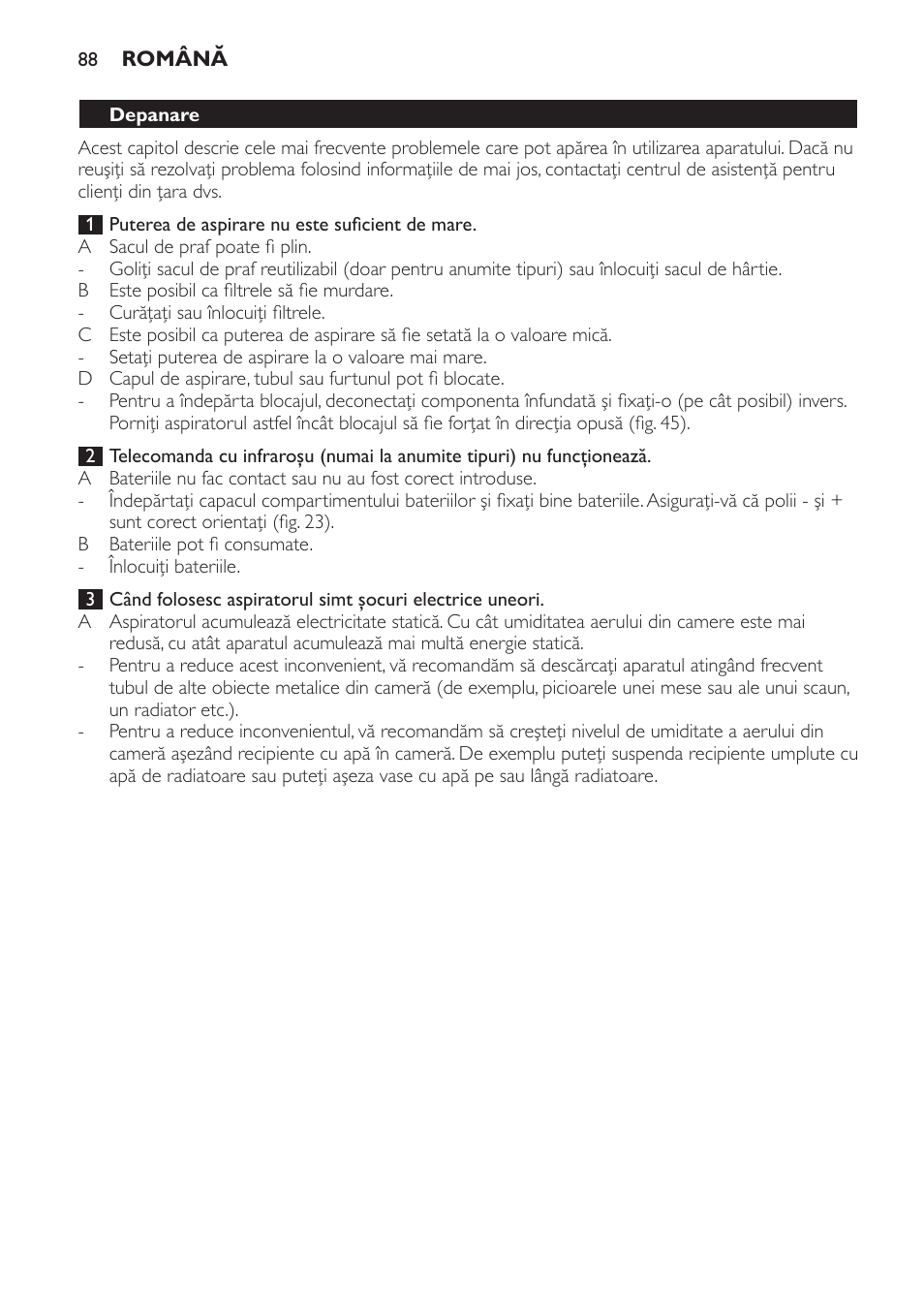 Philips FC9160 User Manual | Page 88 / 144
