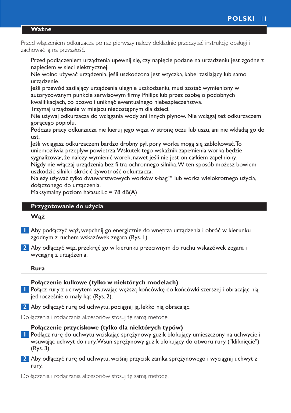 Philips FC9015 User Manual | Page 11 / 92