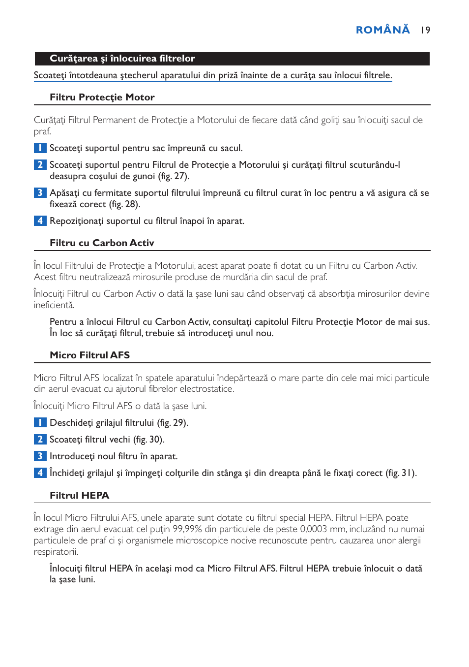 Philips FC9015 User Manual | Page 19 / 92