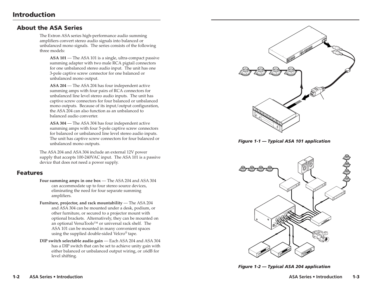 Extron Electronics ASA Series User Manual | Page 5 / 13
