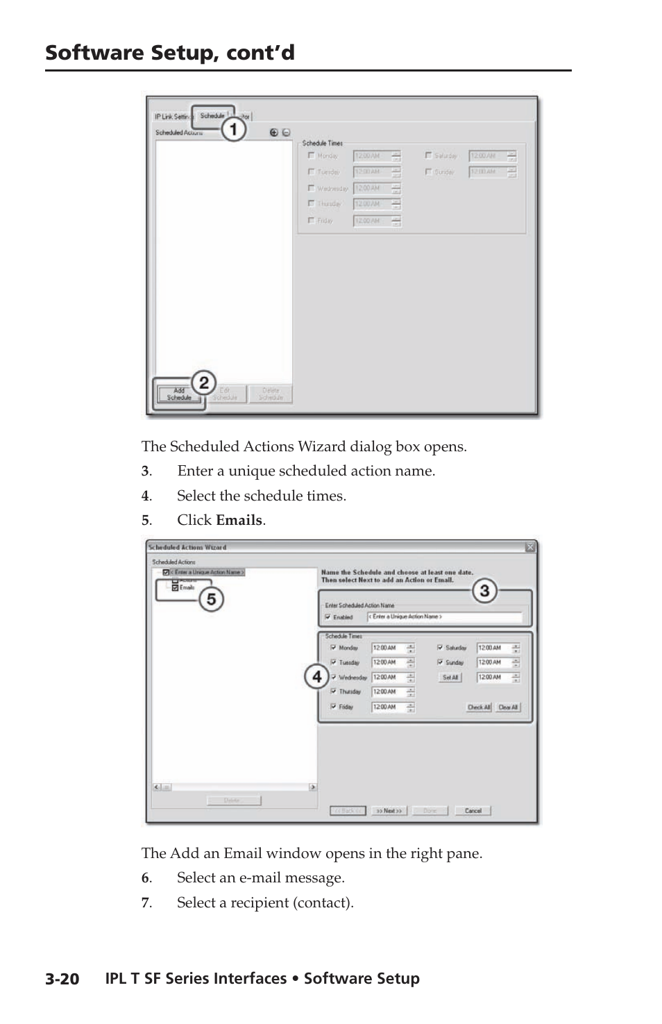 Software setup, cont’d | Extron Electronics IPL T SF Series User Manual | Page 40 / 51