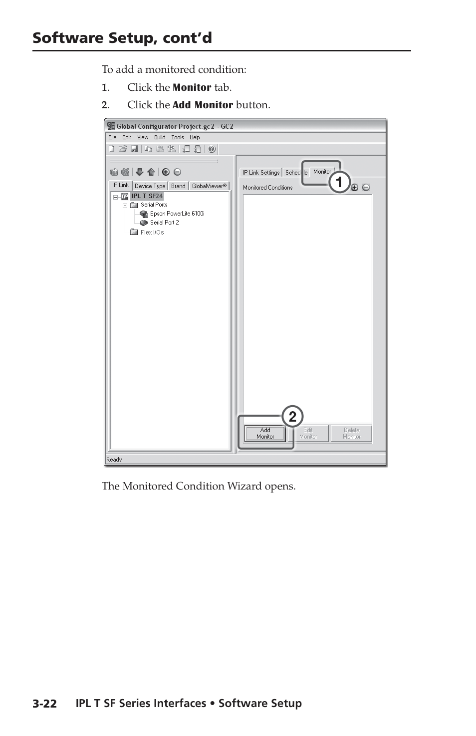 Software setup, cont’d | Extron Electronics IPL T SF Series User Manual | Page 42 / 51