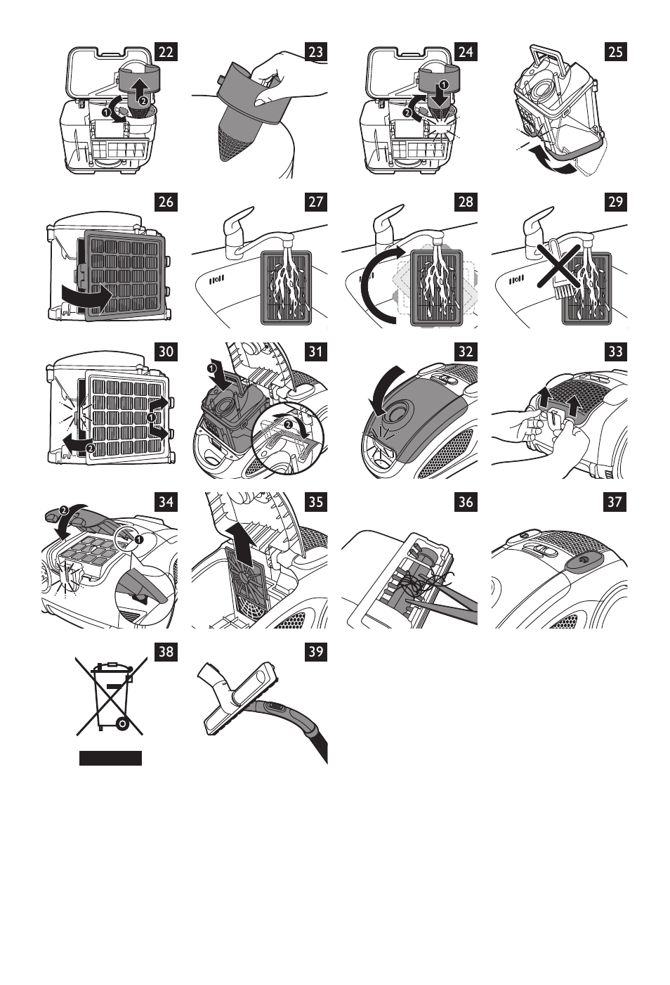 Philips FC8140 User Manual | Page 118 / 120