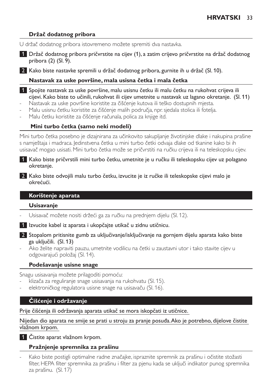 Philips FC8140 User Manual | Page 33 / 120