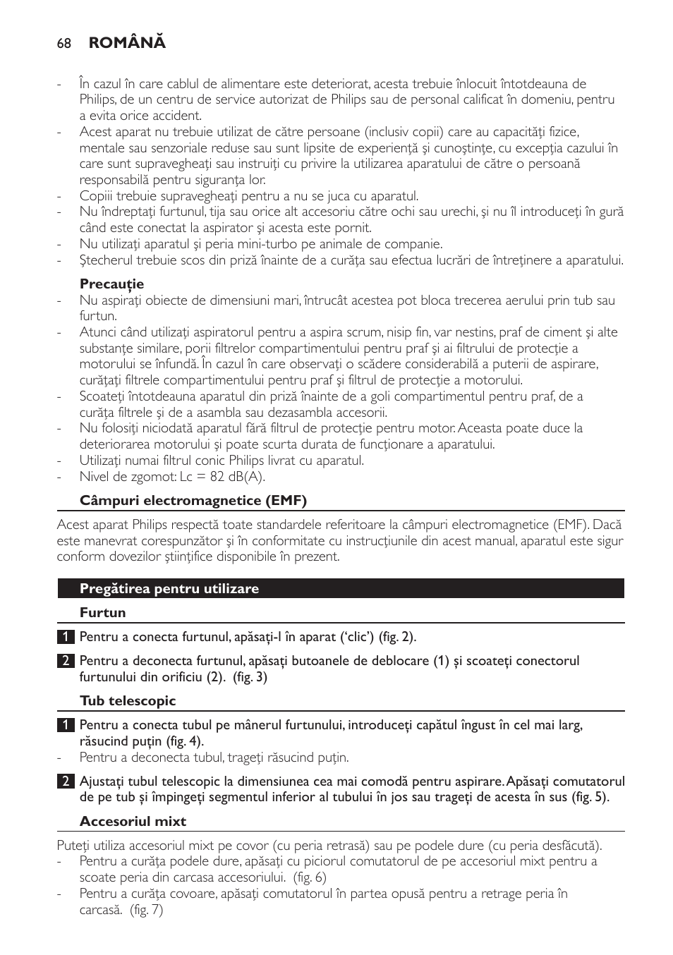 Philips FC8140 User Manual | Page 68 / 120