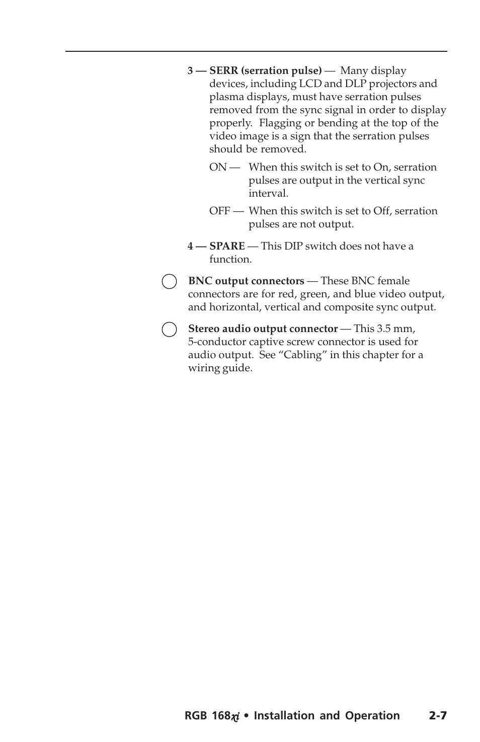 Extron Electronics RGB 168xi User Manual | Page 17 / 40