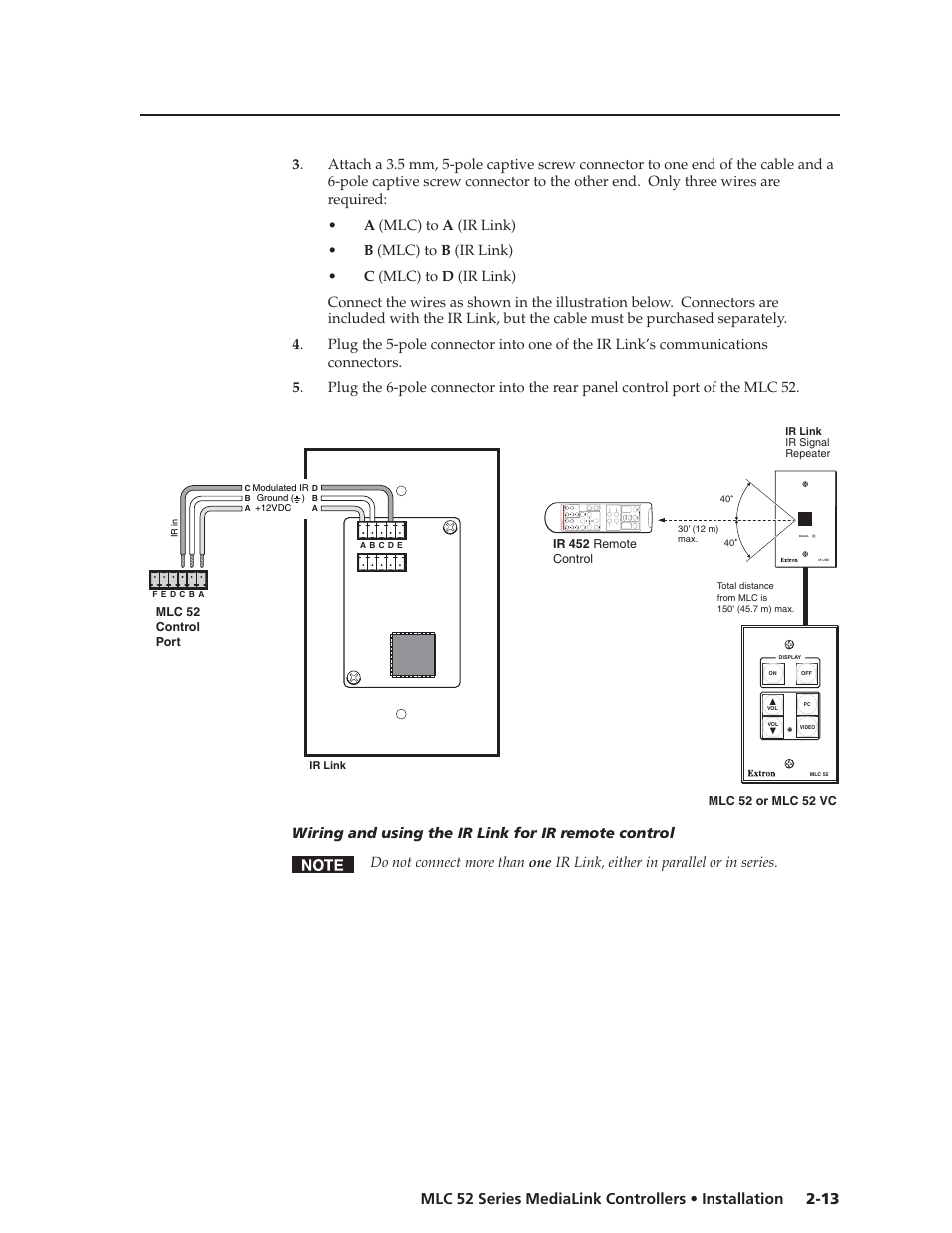 Extron electronic MEDIALINK MLC 52 User Manual | Page 23 / 124