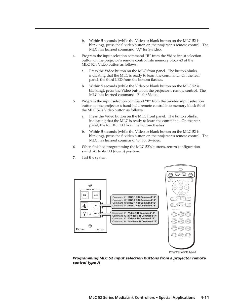 Extron electronic MEDIALINK MLC 52 User Manual | Page 55 / 124