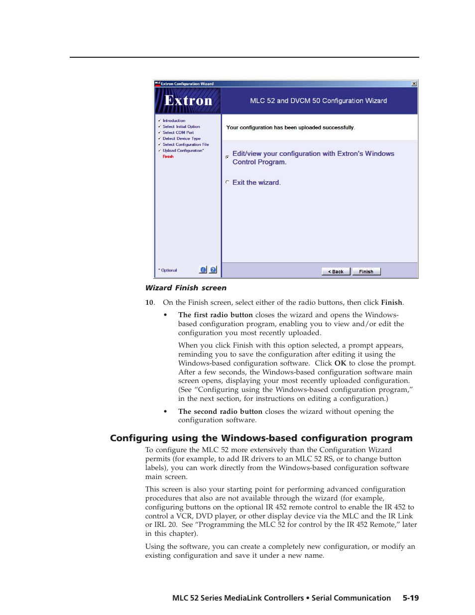 Extron electronic MEDIALINK MLC 52 User Manual | Page 79 / 124