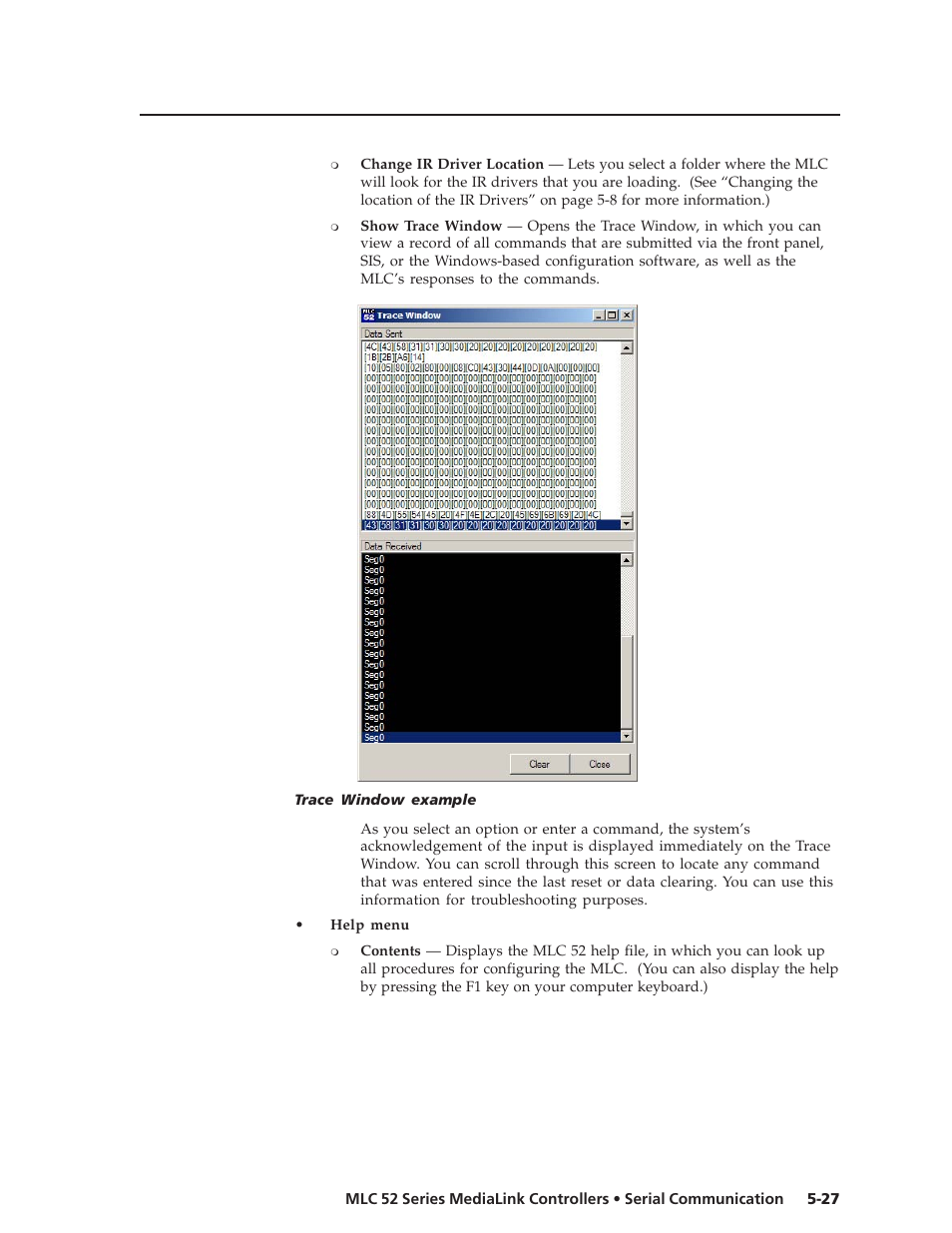 Extron electronic MEDIALINK MLC 52 User Manual | Page 87 / 124