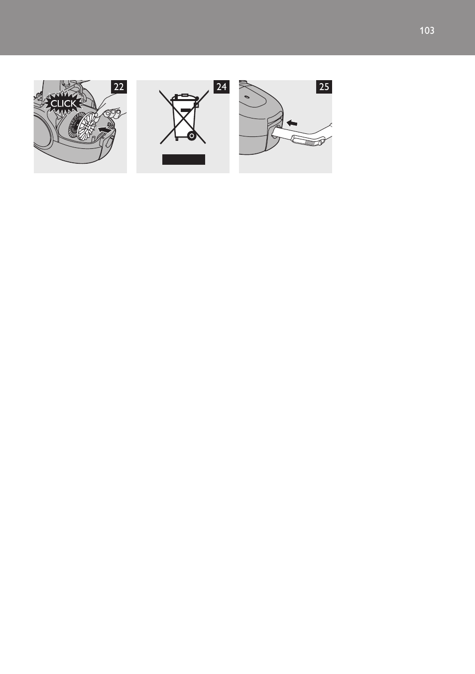 Philips FC8206 User Manual | Page 103 / 104