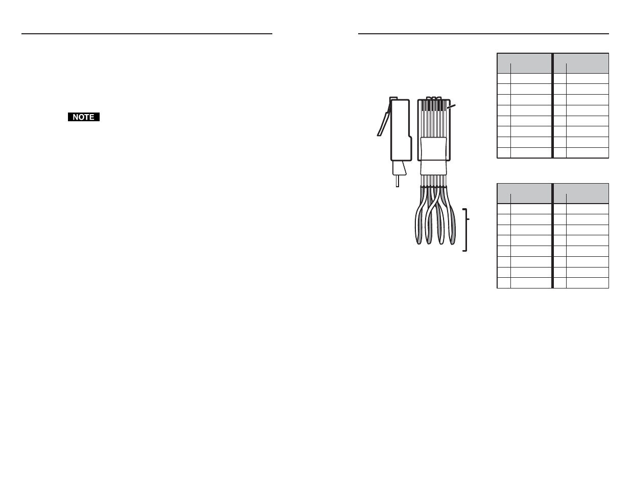 Installation, cont’d, Tp cable termination | Extron electronic MKP 2000 User Manual | Page 13 / 35