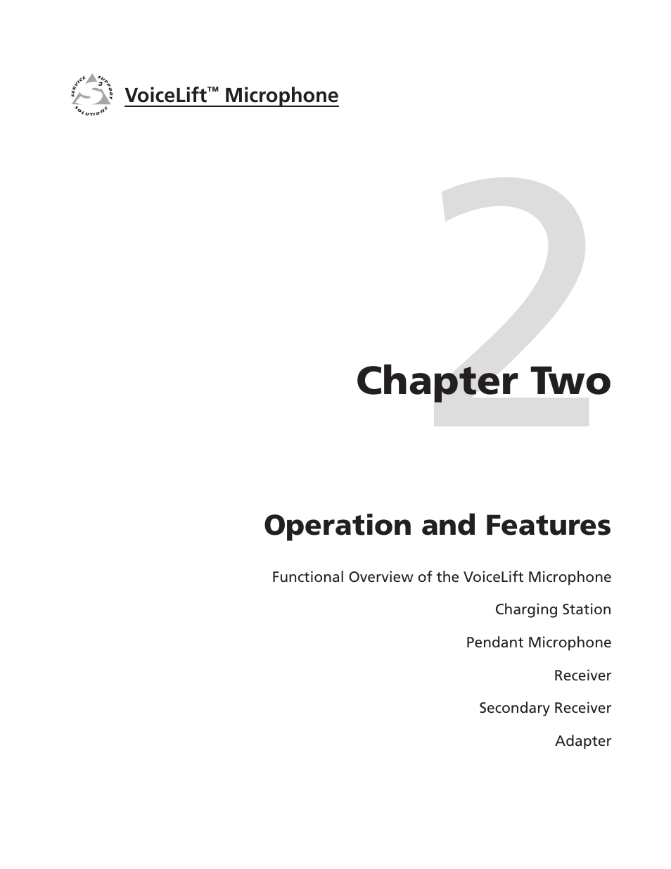 Chapter two, Operation and features, Chapter two • operation and features | Extron electronic VLM 2000 User Manual | Page 11 / 64