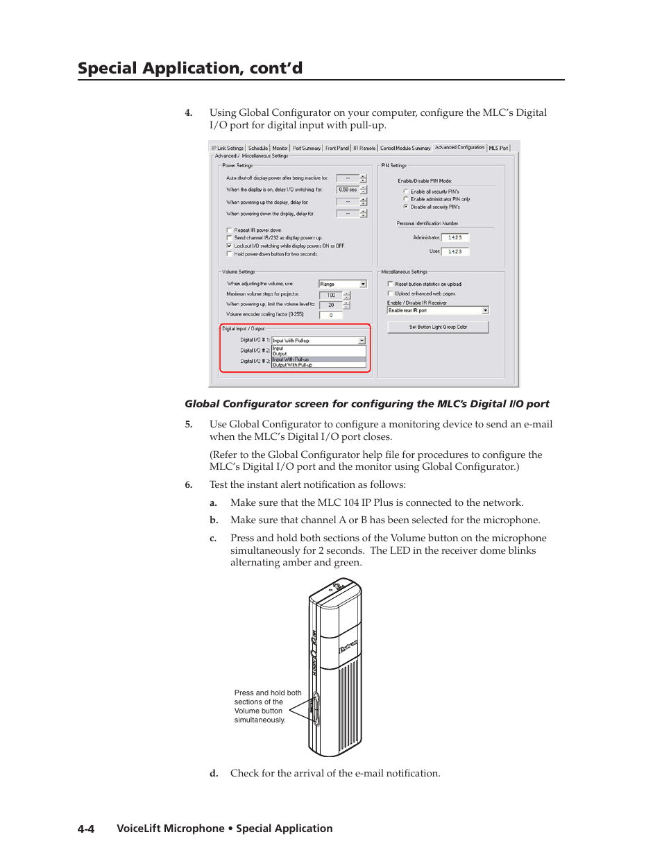 Preliminar y, Special application, cont’d | Extron electronic VLM 2000 User Manual | Page 42 / 64