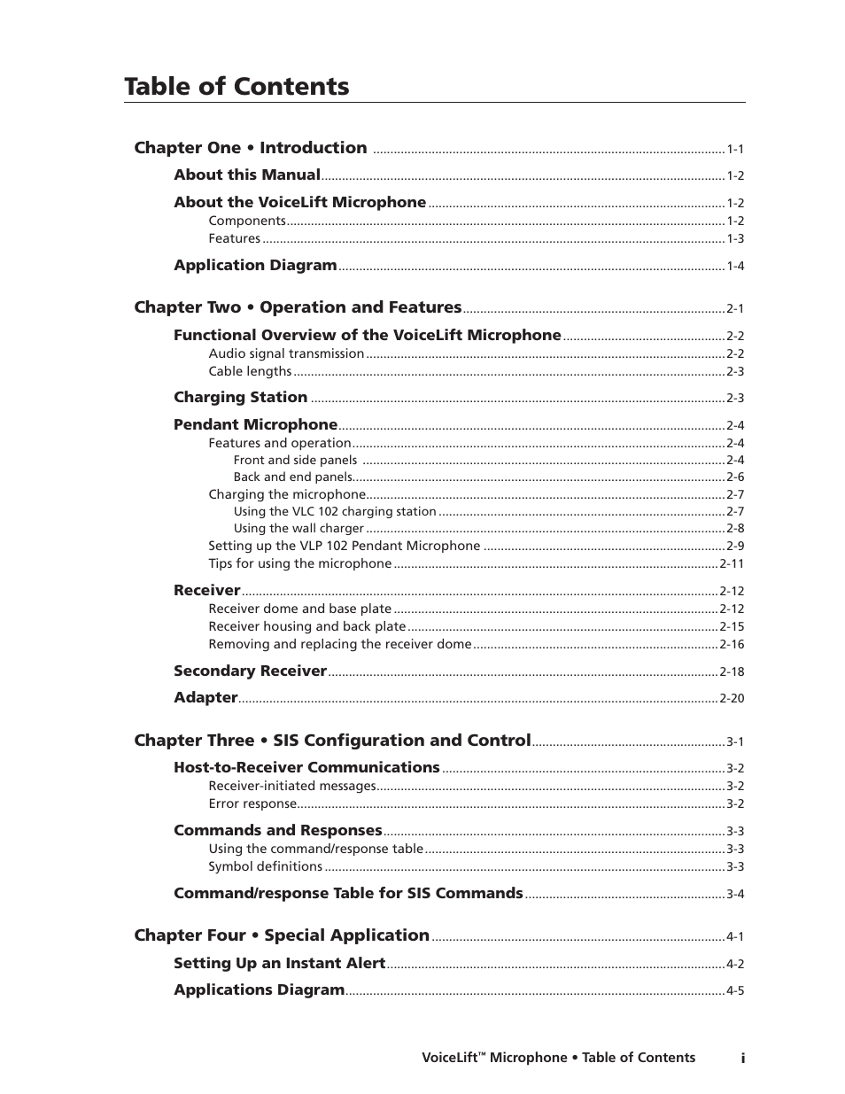 Extron electronic VLM 2000 User Manual | Page 5 / 64