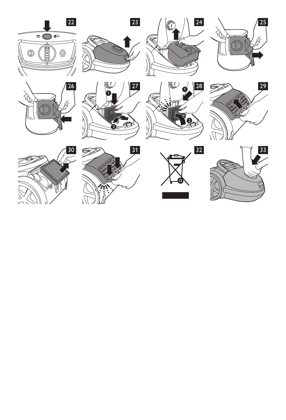 Philips FC9152 User Manual | Page 98 / 100