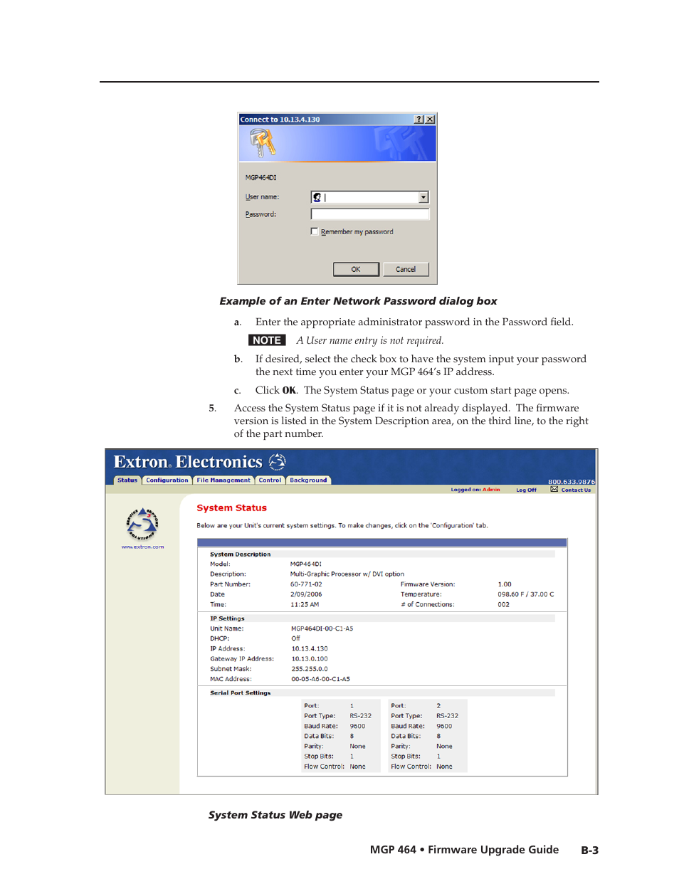 Preliminar y | Extron electronic Multi-Graphic Processor MGP 464 DI User Manual | Page 133 / 142