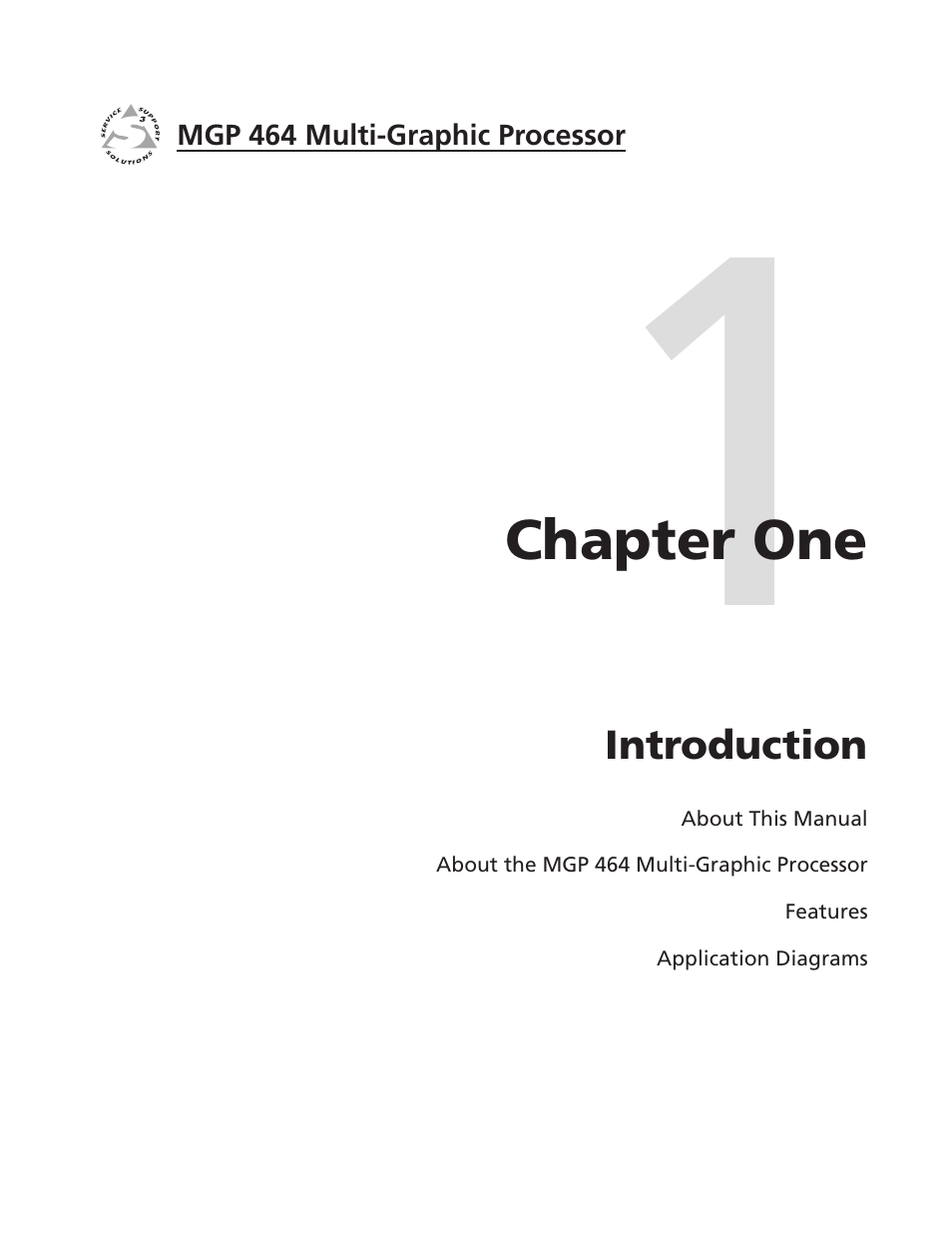 Chapter one, Introduction, Chapter one • introduction | Extron electronic Multi-Graphic Processor MGP 464 DI User Manual | Page 9 / 142