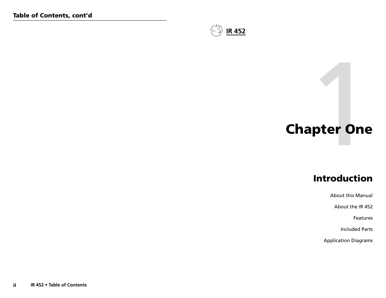 Extron Electronics IR 452 User Manual | Page 5 / 16