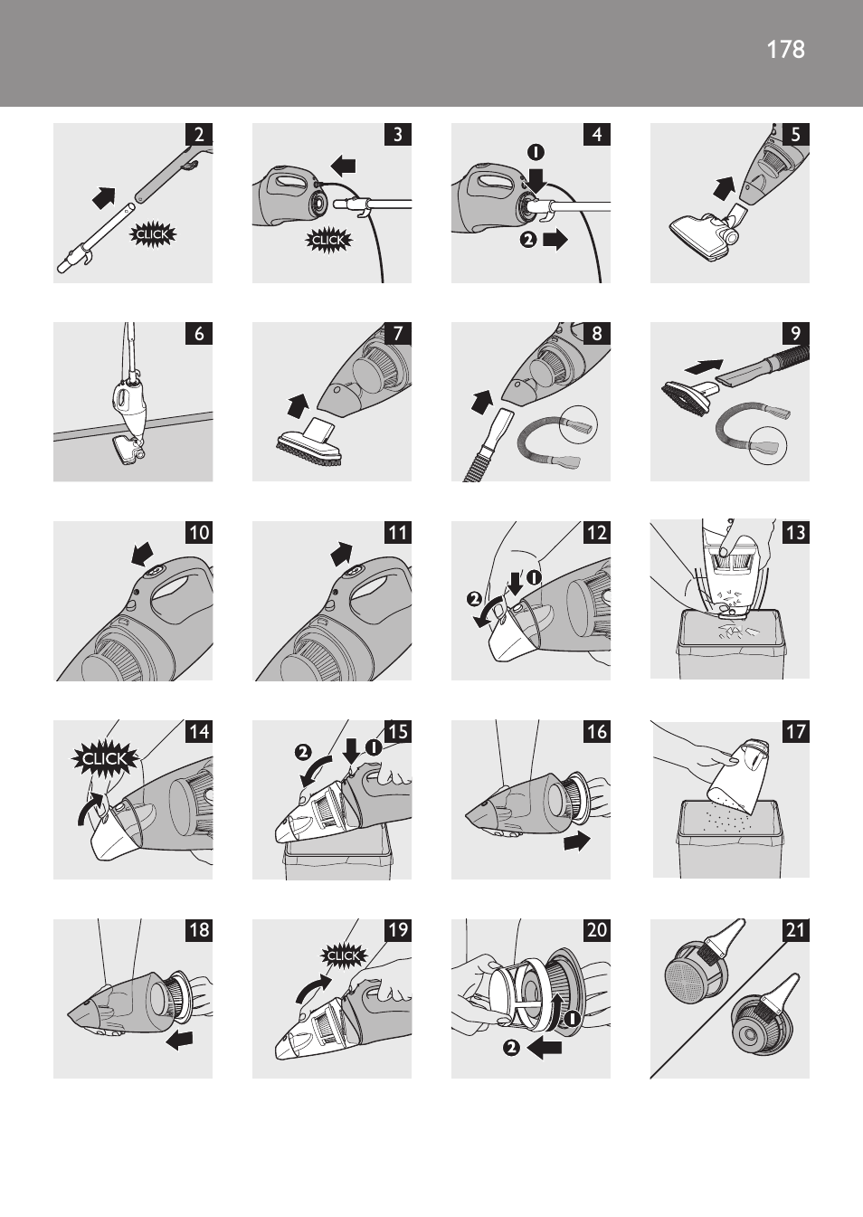 Philips FC6130 User Manual | Page 178 / 180