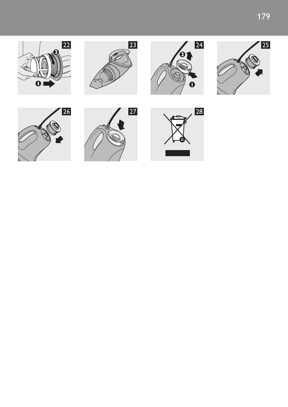 Philips FC6130 User Manual | Page 179 / 180