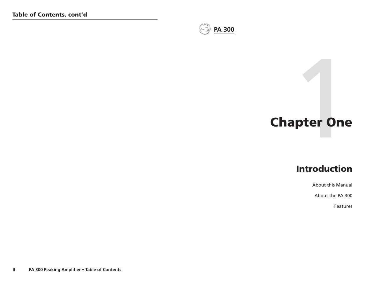 Extron electronic PA 300 User Manual | Page 5 / 14