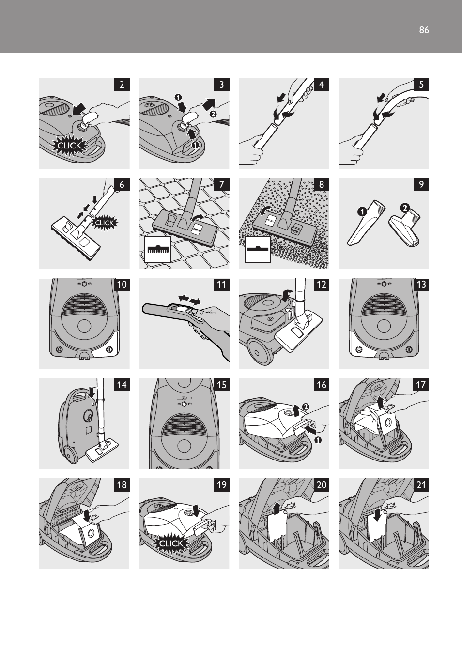 Philips FC8442 User Manual | Page 86 / 88